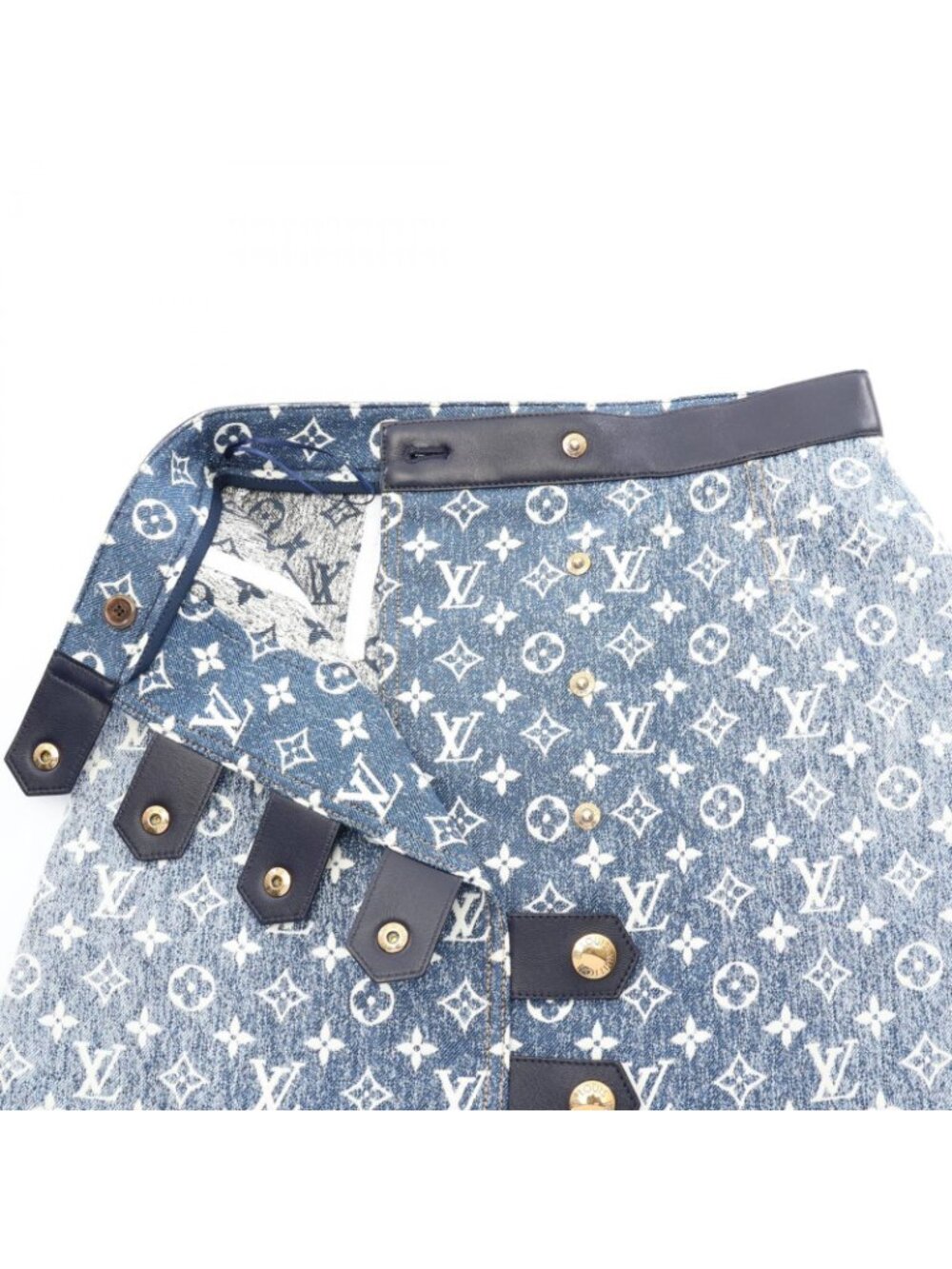 Louis Vuitton Skirt Monogram Jacquard Cotton Denim - Picture 7 of 9